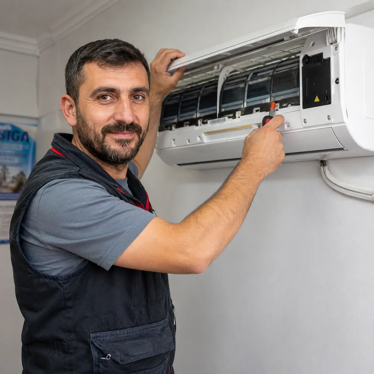 Kuşadası İndesit klima tamiri ustası Turgut Usta — Kirazlı Mahallesi ve Hacıfeyzullah Mahallesi iklimlendirme uzmanı